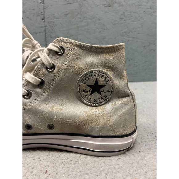 Converse Chuck Taylor All Star High Top Sneakers Men's Size‎ 11 Silver Metallic - Picture 10 of 15